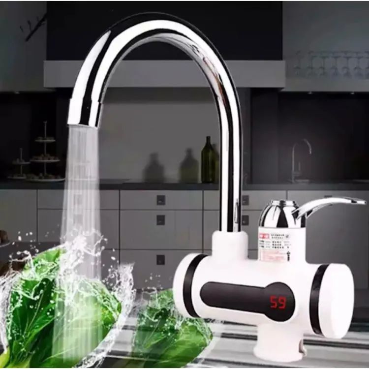 Instant Electric Hot Water Tap with Digital Display ā Fast Heating Kitchen & Bathroom Faucet