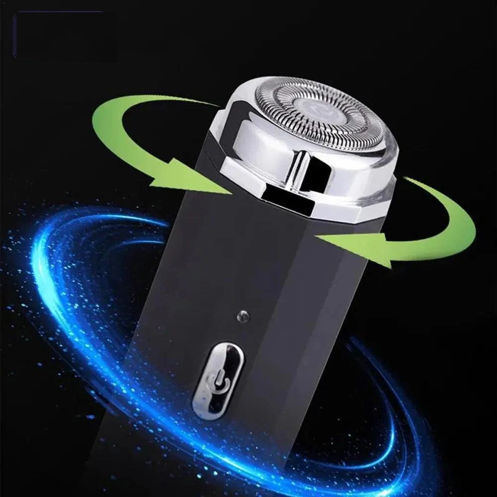 Portable Electric Razor – Mini USB Rechargeable Beard Shaver