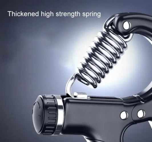 Adjustable Hand Gripper 5–60KG | Non-Slip Grip Strengthener with Counter
