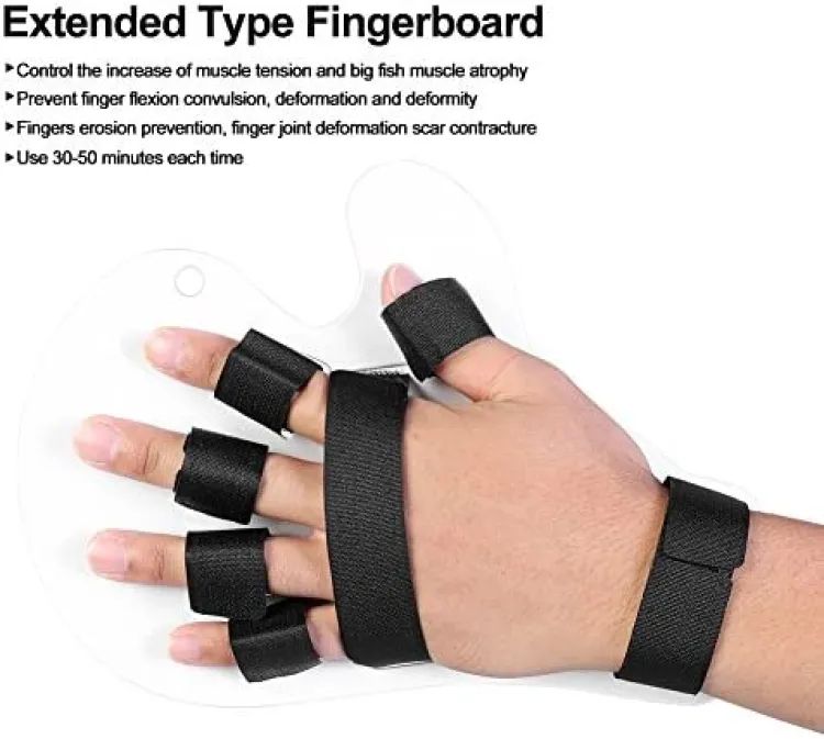 Extended Type Fingerboard | Hand & Finger Rehabilitation Exercise Board